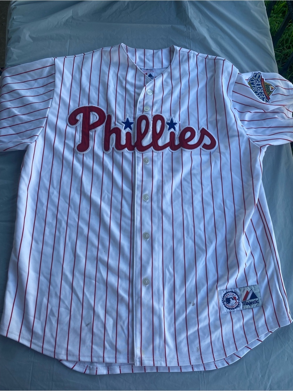 Ryan Howard Jersey 2008 World Series #6 Men’s size XL
